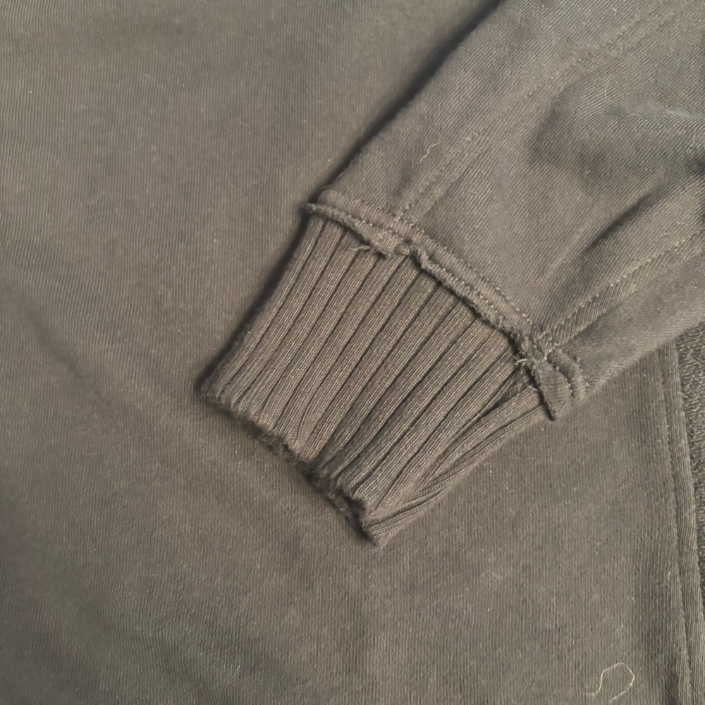 Aerie Black Getaway Cardigan Sweatshirt Size Large NWT - Picture 8 of 16